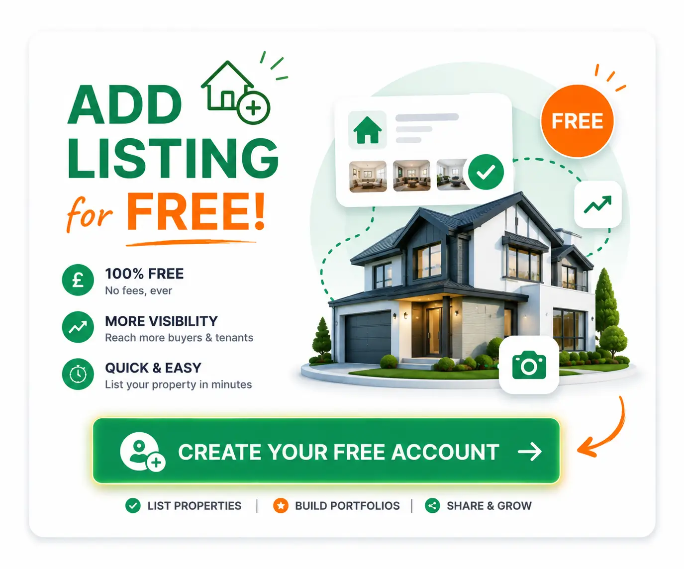 Add listing for free